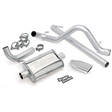 Load image into Gallery viewer, Banks Power GBE51321 Banks Power 07-11 Jeep 3.8L Wrangler - 2dr Monster Exhaust System - SS Single Exhaust w/ Chrome Tip