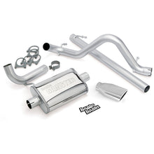 Load image into Gallery viewer, Banks Power GBE51321 Banks Power 07-11 Jeep 3.8L Wrangler - 2dr Monster Exhaust System - SS Single Exhaust w/ Chrome Tip
