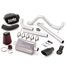 Load image into Gallery viewer, Banks Power GBE51341-B Banks Power 07-11 Jeep 3.8L Wrangler - 4dr Stinger Sys w/ AutoMind - SS Single Exhaust w/ Black Tip