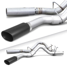 Load image into Gallery viewer, Banks Power GBE48947-B Banks Power 17+ GM Duramax L5P 2500/3500 Monster Exhaust System - SS Single Exhaust w/ Black Tip