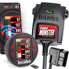 Load image into Gallery viewer, Banks Power GBE64348-P Banks Power Pedal Monster Kit Yazaki 090 II Sealed Series 6-Way CONFIG 1 PM-12 With iDash Data Pro