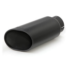 Load image into Gallery viewer, Banks Power Tips Banks Power Tailpipe Tip Kit - SS Obround Slash Cut - Black - 4in Tube - 5in X 6in X 14in