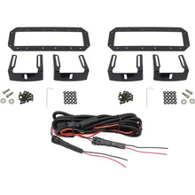 Load image into Gallery viewer, Westin HDX Flush Mount B-FORCE LED Light Kit (Set of 2) w/wiring harness - Black Westin