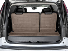 Load image into Gallery viewer, WeatherTech 18-20 Chevrolet Tahoe Behind 3rd Row Seating SeatBack Cargo Liners HP - Tan | 411731IM