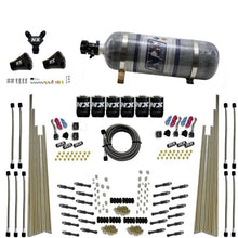 Load image into Gallery viewer, Nitrous Express 8 Cyl Dry Direct Port Three Stage 6 Solenoids Nitrous Kit (200-600HP) w/Comp Bottle Nitrous Systems Nitrous Express