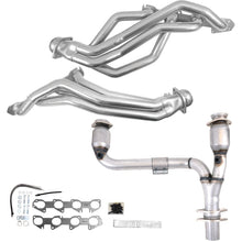 Load image into Gallery viewer, BBK BBK19503 BBK 09-24 Ram 1500 Hemi 5.7L 1-3/4 Long Tube Headers w/High Flow Catted Y-Pipe (Silver Ceramic)