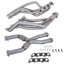 Load image into Gallery viewer, BBK BBK16342 BBK 86-04 Ford Mustang Coyote Swap 1-3/4in Long Tube Headers w/High Flow Catted X-Pipe (Ti Ceramic)