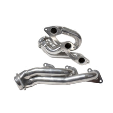 Load image into Gallery viewer, BBK Performance Parts BGRW_40100 BBK Performance Parts 40100 2005-2010 MUSTANG 4.0L-V6 1-5/8 SHORTY EXHAUST HEADERS (POLISHED SILVER CERAMIC)