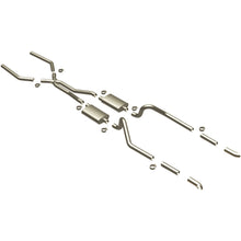 Load image into Gallery viewer, MagnaFlow Exhaust Products Exhaust System Kit MagnaFlow Exhaust Products Magnaflow Street Series Stainless Crossmember-Back System 15816