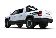 Load image into Gallery viewer, Rally Armor 21-25 Dodge Ram 1500 TRX Black UR Mud Flap - White Logo Rally Armor