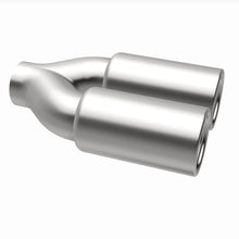 Load image into Gallery viewer, MagnaFlow Exhaust Products Exhaust Tail Pipe Tip MagnaFlow Exhaust Products Magnaflow Dual Exhaust Tip - 2.25in. Inlet/3in. Outlet 35167