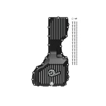 Load image into Gallery viewer, aFe 20-25 GM Diesel V8-6.6L L5P Engine Oil Pan w/ Machined Fins