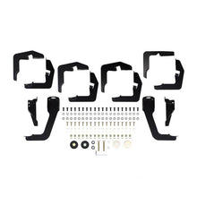 Load image into Gallery viewer, Westin 2017-2018 Ford F-250/350 SuperCab (6.75ft Bed) PRO TRAXX 5 WTW Oval Nerf Step Bars - Black Westin