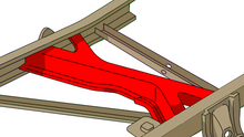 Load image into Gallery viewer, Rust Buster 1988-1998 Chevy/GMC C/K 1500 & 2500 Spare Tire Crossmember | RB7329