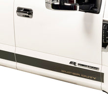 Load image into Gallery viewer, Putco 17-20 Ford SuperDuty Super Crew 8ft Box Dually - 12pcs - 4.25inBlack Platinum Rocker Panels Body Armor & Rock Rails Putco