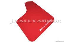 Load image into Gallery viewer, Rally Armor Universal Fit (No Hardware) Red UR Mud Flap w/ White Logo Mud Flaps Rally Armor