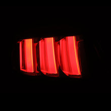 Load image into Gallery viewer, AlphaRex 15-23 Ford Mustang NOVA-Series Prismatic LED Tail Lights Alpha-Black AlphaRex