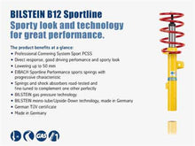 Load image into Gallery viewer, Bilstein BIL46-000767 Bilstein B12 1992 BMW 320i Base Front and Rear Suspension Kit