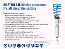 Load image into Gallery viewer, Bilstein BIL48-251570 Bilstein B16 (PSS10) Front & Rear Performance Suspension System 15+ Audi A3 / VW Golf ALL