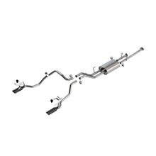 Load image into Gallery viewer, Borla Catback Borla 07-21 Toyota Tundra w/ Long Bed Cat-Back Touring SS Catback Exhaust w/ Black Chrome Tips