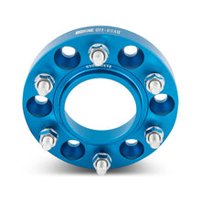 Load image into Gallery viewer, Borne Off-Road Wheel Spacers & Adapters Borne Off-Road Wheel Spacers - 6x139.7 - 78.1 - 25mm - M14x1.5 - Blue
