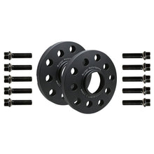Load image into Gallery viewer, Burger Motorsports, Inc. Wheel Spacers & Accessories 15mm VAG Wheel Spacer Kit (57.1mm) w/10 Black Extended Wheel Bolts (Pair, 2 Wheels)