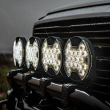 Load image into Gallery viewer, KC HiLiTES SlimLite 8in. LED Light Shield SAE Driving (Shield Only) - Clear KC HiLiTES