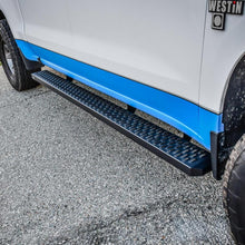 Load image into Gallery viewer, Westin Grate Steps Running Boards 90 in - Textured Black Westin