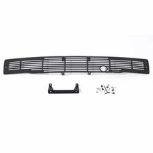 Load image into Gallery viewer, Putco 15-17 Ford F-150 - Stainless Steel Black Bar Design w/ Heater Plug Bumper Grille Inserts Grilles Putco