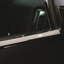 Load image into Gallery viewer, Putco 07-13 Chevy Silverado Ext Cab - Stainless Steel - Window Trim Wind Deflectors Putco
