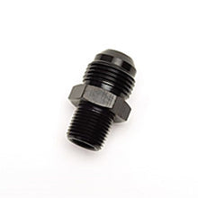Load image into Gallery viewer, Russell Performance -10 AN to 3/8in NPT Straight Flare to Pipe (Black)