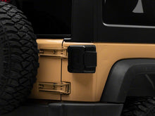 Load image into Gallery viewer, Raxiom 07-18 Jeep Wrangler JK Axial Series Carver LED Tail Lights- Blk Housing (Smoked Lens) Tail Lights Raxiom