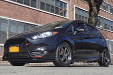 Load image into Gallery viewer, Rally Armor 13-19 Ford Fiesta ST Black UR Mud Flap w/Silver Logo Mud Flaps Rally Armor