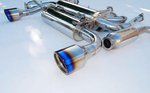 Load image into Gallery viewer, Invidia 03-08 Infiniti G35 Coupe Gemini Rolled Titanium Tip Cat-back Exhaust