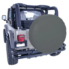 Load image into Gallery viewer, Rugged Ridge 35-36 Inch Tire Cover Black Diamond Rugged Ridge