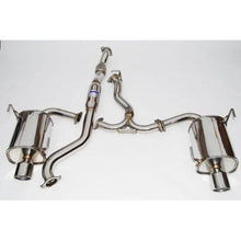 Load image into Gallery viewer, Invidia 08-09 WRX Sedan Q300 Dual Stainless Steel Tip Cat-back Exhaust