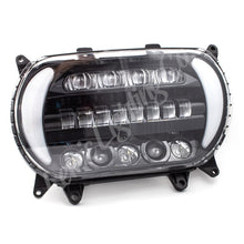 Load image into Gallery viewer, Letric Lighting 2015+ Early Road Glide LED Black/Chrome Headlight with Turn Signals Headlights Letric Lighting