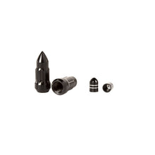 Load image into Gallery viewer, Rugged Ridge Bullet Lug Nut and Valve Stem Cap Kit Black 1/2-20 Rugged Ridge