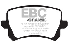 Load image into Gallery viewer, EBC 15+ Audi Q3 2.0 Turbo Ultimax2 Rear Brake Pads Brake Pads - OE EBC