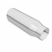 Load image into Gallery viewer, MagnaFlow Exhaust Products Exhaust Tail Pipe Tip MagnaFlow Exhaust Products Magnaflow Single Exhaust Tip - 3in. Inlet/4in. Outlet 35116