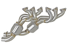 Load image into Gallery viewer, aFe Twisted Steel Headers (Catted) 01-06 BMW M3 L6-3.2L S54 Headers & Manifolds aFe