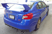 Load image into Gallery viewer, Rally Armor 15-21 Subaru WRX/STI Black UR Mud Flap w/Blue Logo Mud Flaps Rally Armor