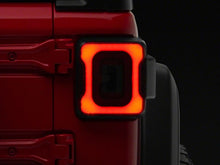 Load image into Gallery viewer, Raxiom 18-23 Jeep Wrangler JL Axial Series Carver LED Tail Lights- Blk Housing (Smoked Lens) Tail Lights Raxiom