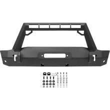 Load image into Gallery viewer, Westin 18-19 Jeep Wrangler JL Stubby Front Bumper - Textured Black Westin