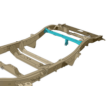 Load image into Gallery viewer, RustBuster 06-10 Hummer H3 Fuel Tank Crossmember | RB7518