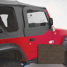 Load image into Gallery viewer, Rugged Ridge Upper Soft Door Kit Khaki Denim 97-06 Jeep Wrangler Rugged Ridge