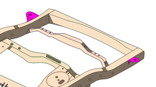 Load image into Gallery viewer, Rust Buster 4Runner & FJ Cruiser Rear Body Frame Mount | RB8431