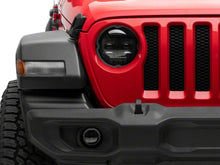 Load image into Gallery viewer, Raxiom 18-23 Jeep Wrangler JL Axial Series 9-In Angel Eye LED Headlights- Blk Housing (Clear Lens) Headlights Raxiom