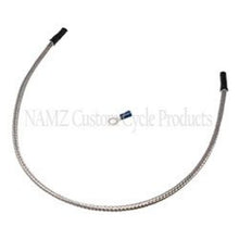 Load image into Gallery viewer, NAMZ Oil Sendin Harness Cover (SS Braided & Clear Coated - Stock Length) Misc Powersports NAMZ