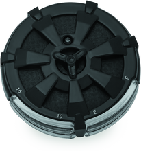 Load image into Gallery viewer, Kuryakyn Alley Cat Fuel & Battery Gauge Gloss Black Kuryakyn